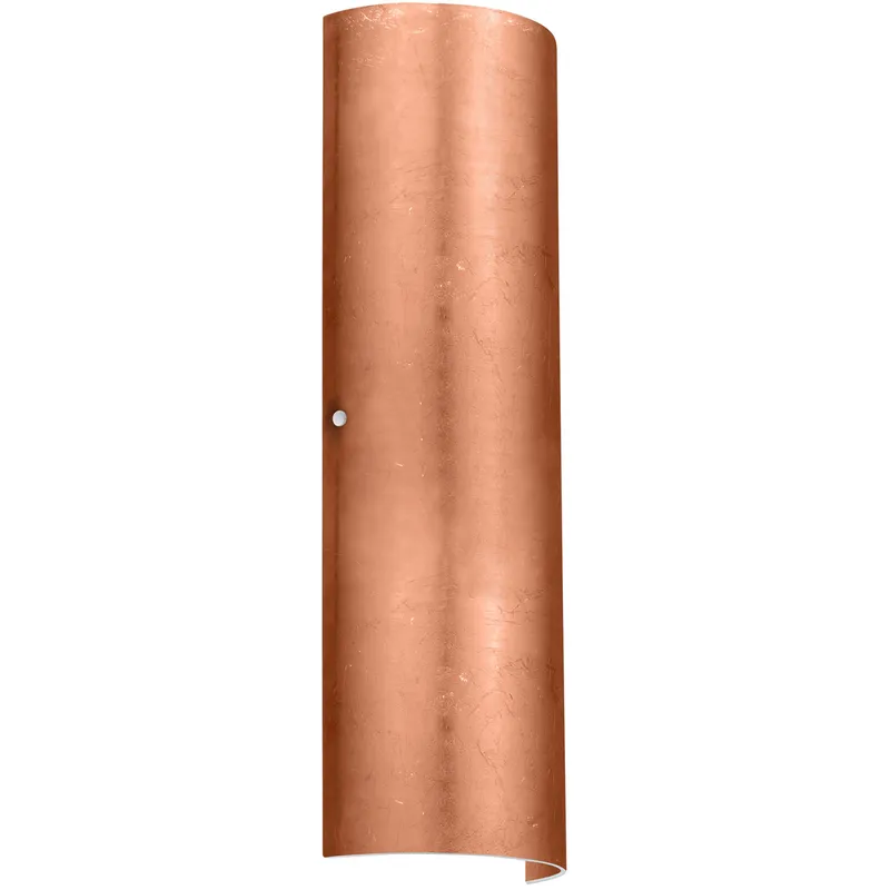 Torre 22 LED 7 inch Polished Nickel ADA Wall Sconce Wall Light in Copper Foil Glass