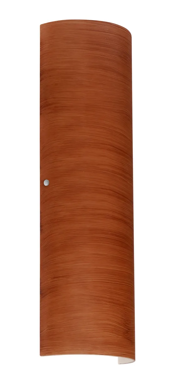 Torre 22 LED 7 inch Satin Nickel ADA Wall Sconce Wall Light in Cherry Glass