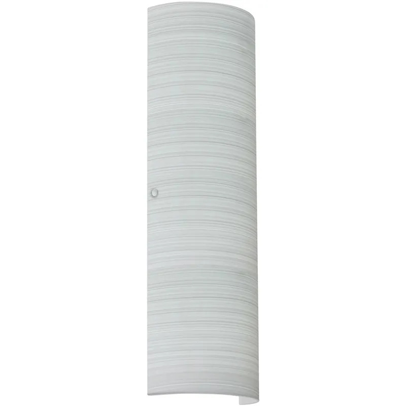 Torre 22 2 Light 7 inch Polished Nickel ADA Wall Sconce Wall Light in Incandescent, Chalk Glass