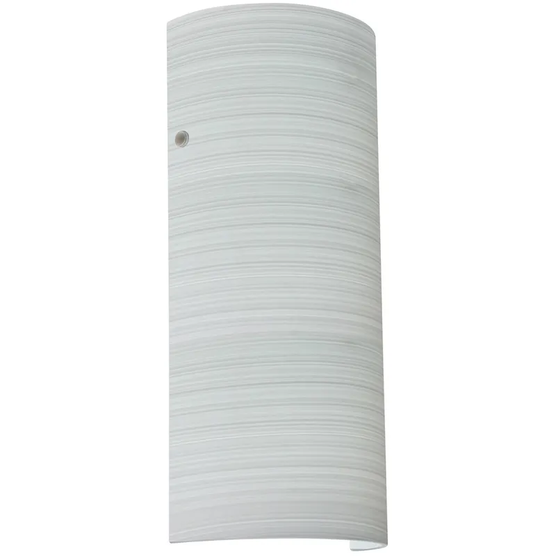 Torre 14 LED 6 inch Polished Nickel ADA Wall Sconce Wall Light in Chalk Glass