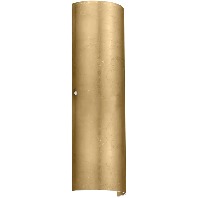 Torre 22 LED 7 inch Polished Nickel ADA Wall Sconce Wall Light in Gold Foil Glass