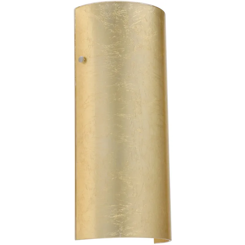 Torre 14 LED 6 inch Polished Nickel ADA Wall Sconce Wall Light in Gold Foil Glass