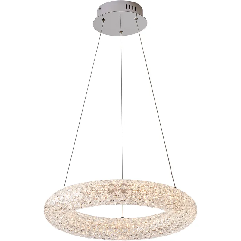Canada LED 19.69 inch Chrome Chandelier Ceiling Light