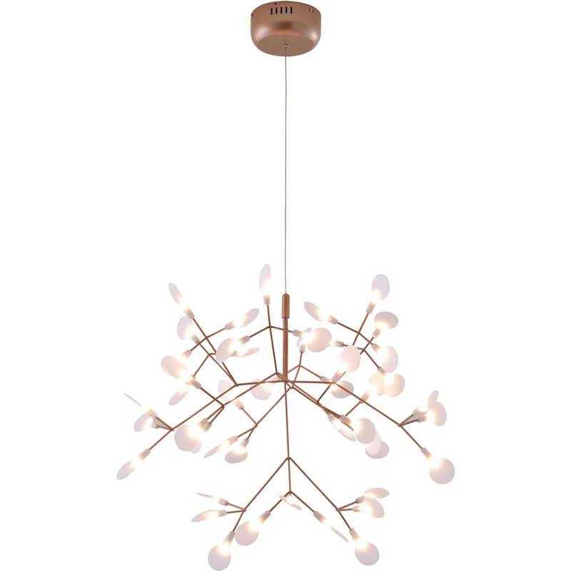 Canada LED 29.5 inch Matte Copper Chandelier Ceiling Light