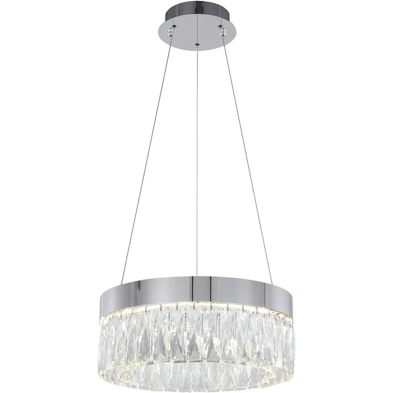 Canada LED 16 inch Chrome Chandelier Ceiling Light