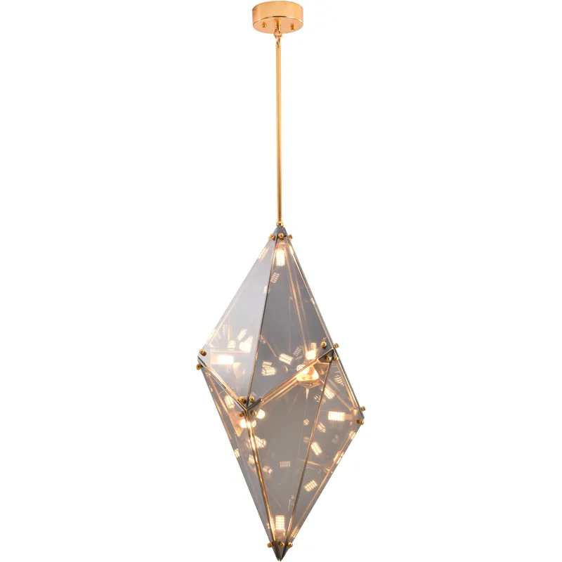 Canada 9 Light 11.8 inch Gold Chandelier Ceiling Light