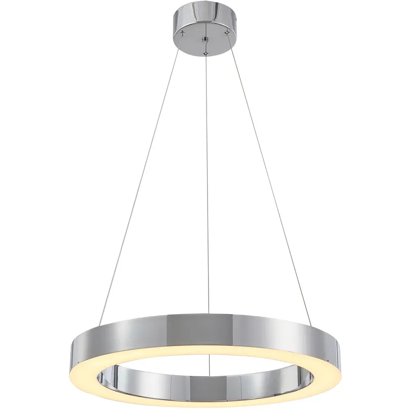 Canada LED 21.6 inch Chrome Chandelier Ceiling Light