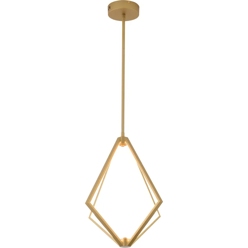 Canada LED 18 inch Gold Chandelier Ceiling Light