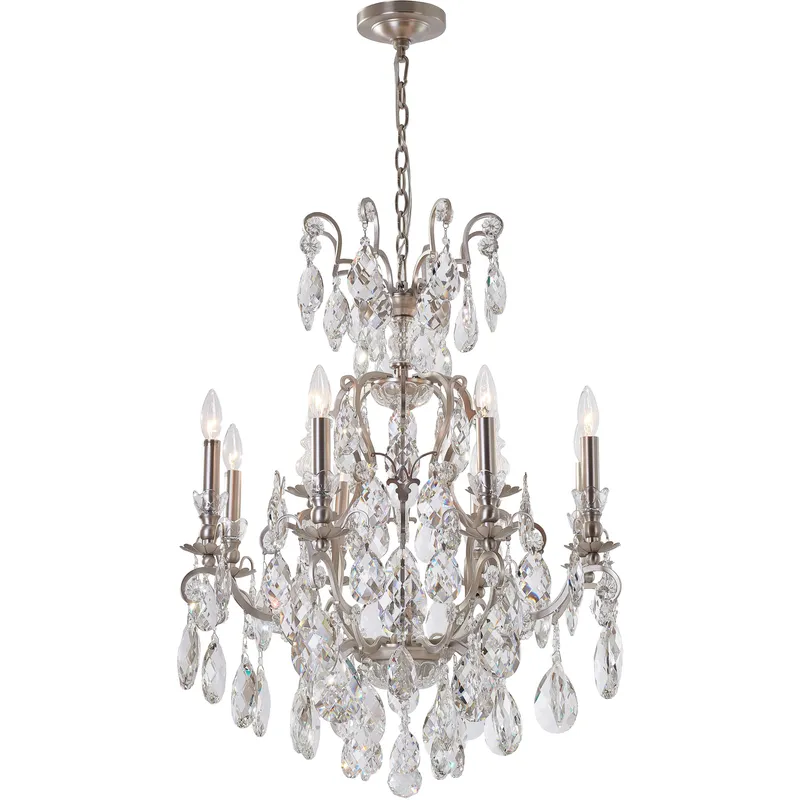 Canada 8 Light 25.9 inch Pewter Chandelier Ceiling Light