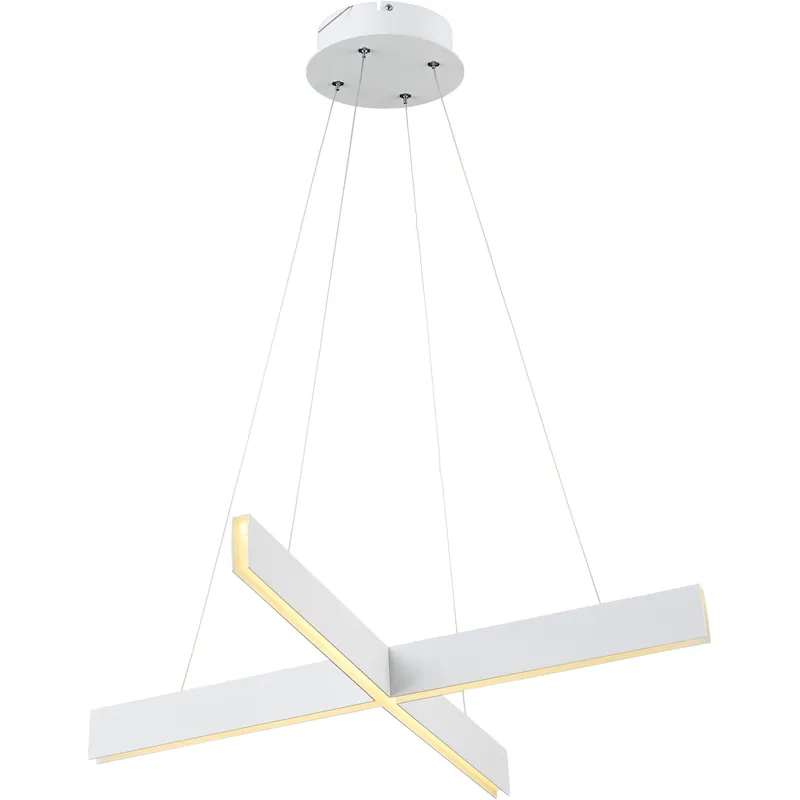 Canada LED 28.3 inch White Chandelier Ceiling Light