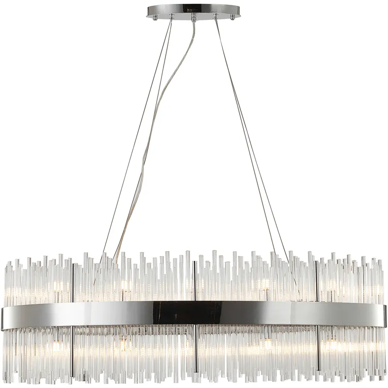 Canada 24 Light 20 inch Chrome Chandelier Ceiling Light
