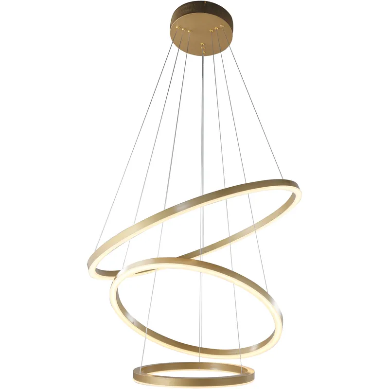 Canada LED 31.5 inch Gold Chandelier Ceiling Light