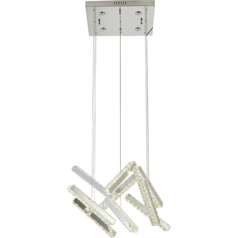 Canada LED 19.6 inch Chrome Chandelier Ceiling Light