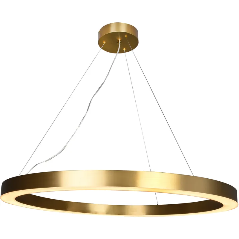 Canada LED 43.3 inch Antique Brass Chandelier Ceiling Light