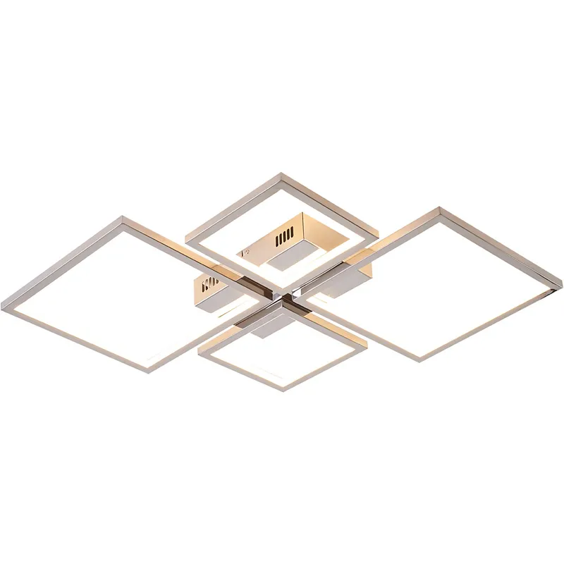 Canada LED 24.4 inch Chrome Flush Mount Ceiling Light