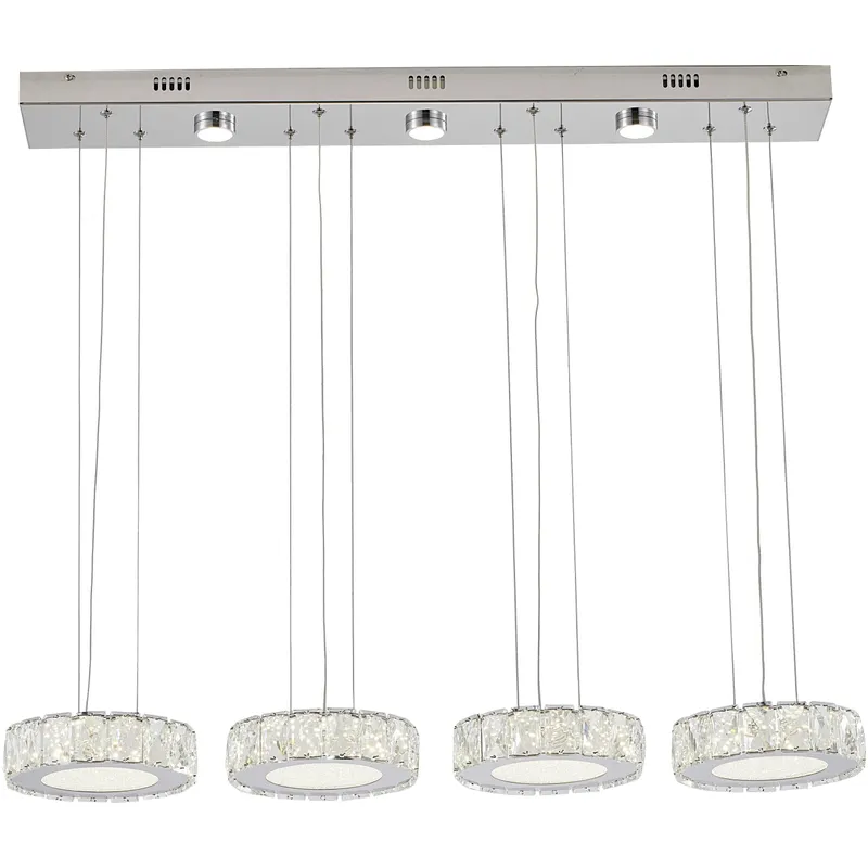 Canada LED 32 inch Chrome Island Lighting Ceiling Light