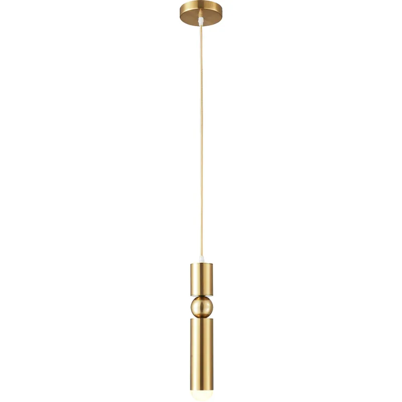 Canada 1 Light 2.3 inch Brass Pendant Ceiling Light