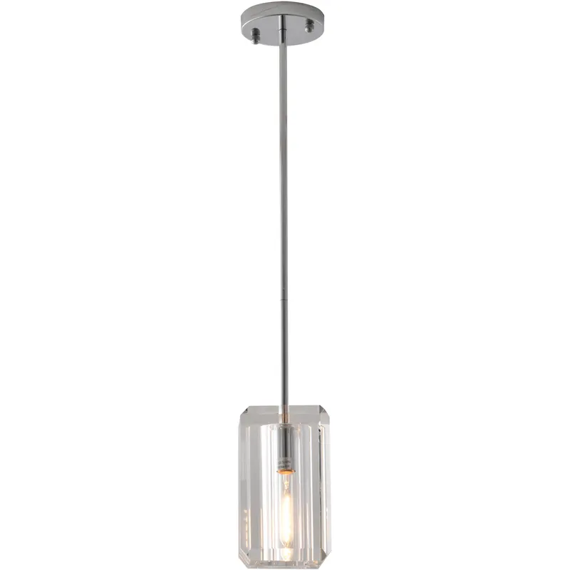 Canada 1 Light 4.75 inch Chrome Pendant Ceiling Light