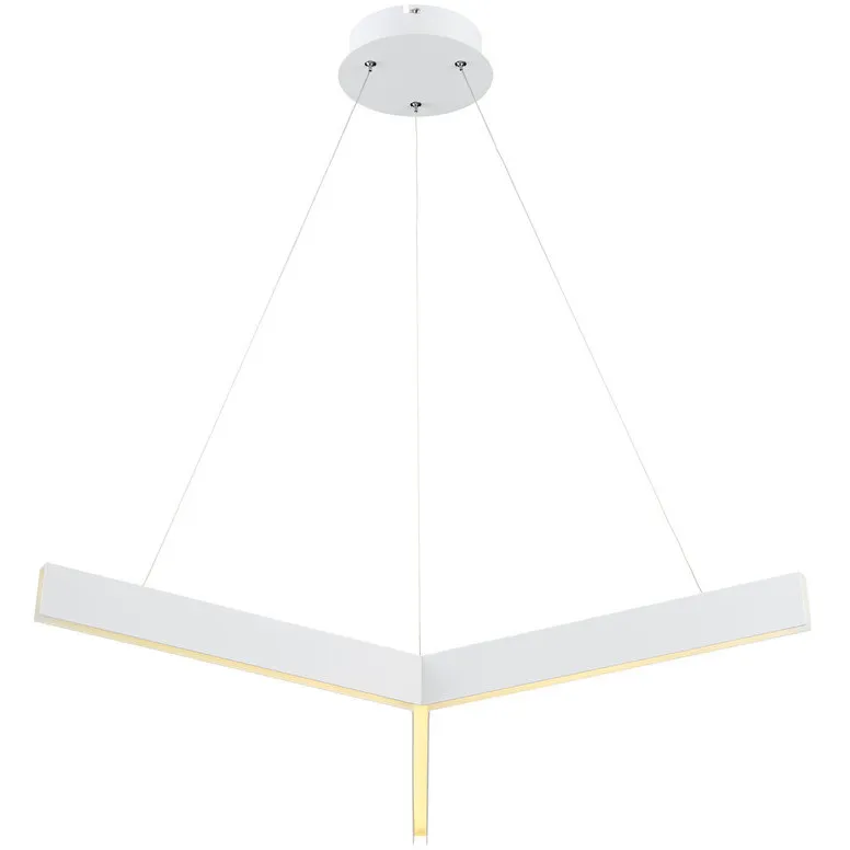 Canada LED 26.8 inch White Chandelier Ceiling Light