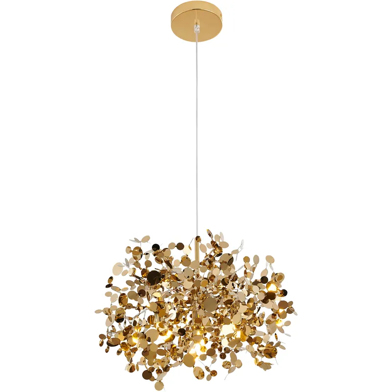 Canada 3 Light 15.75 inch Gold Pendant Ceiling Light