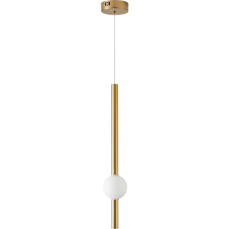 Canada LED 3.94 inch Gold Pendant Ceiling Light