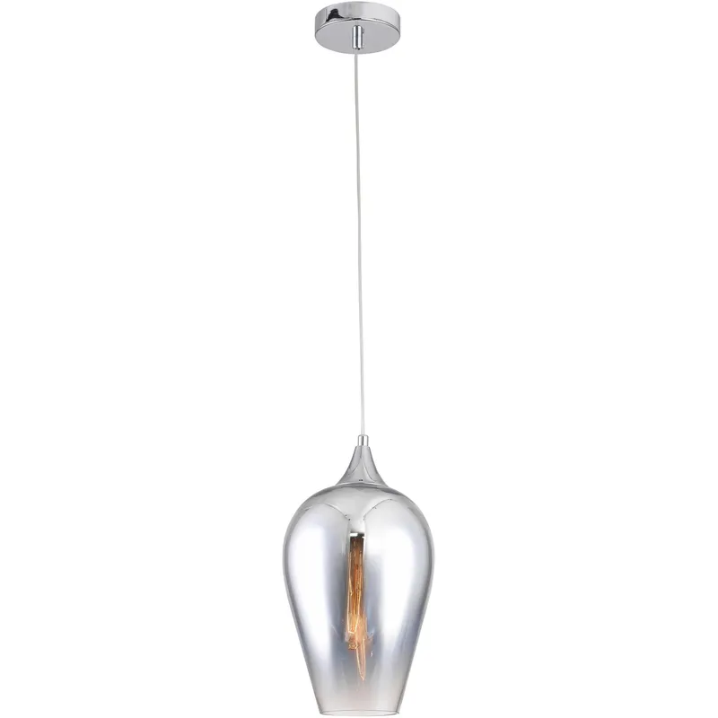 Canada 1 Light 8.6 inch Chrome Pendant Ceiling Light