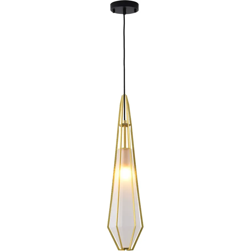 Canada 1 Light 6.3 inch Gold Pendant Ceiling Light