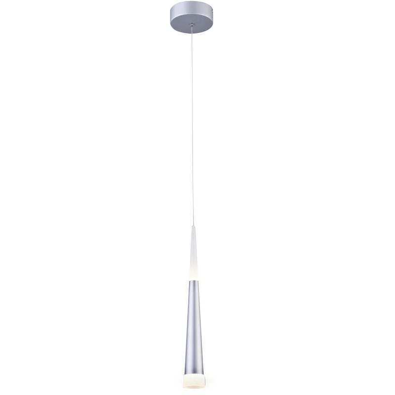 Canada LED 3.9 inch Sand Silver Pendant Ceiling Light