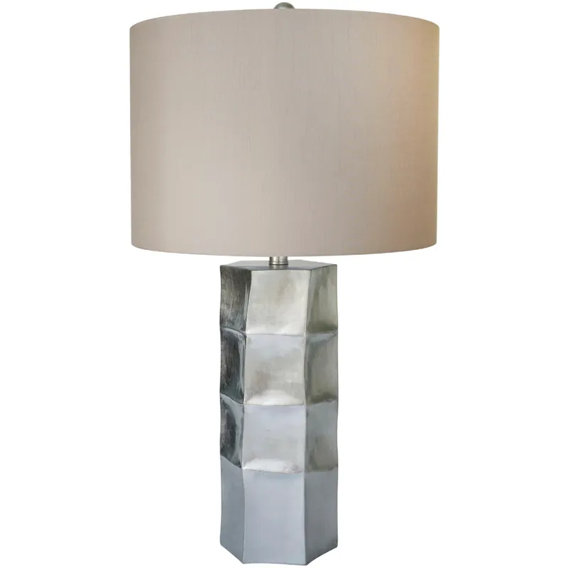Canada 29 inch 100.00 watt Silver Table Lamp Portable Light