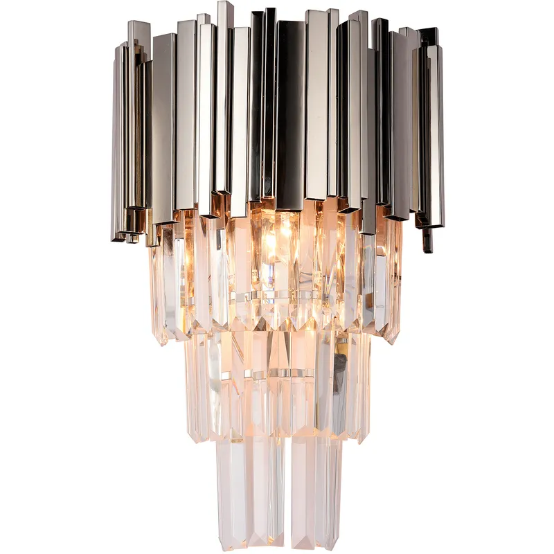 Canada 3 Light 7.9 inch Chrome Wall Sconce Wall Light