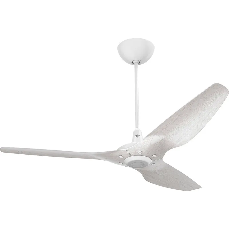 Haiku 60 inch White with Driftwood Blades Ceiling Fan