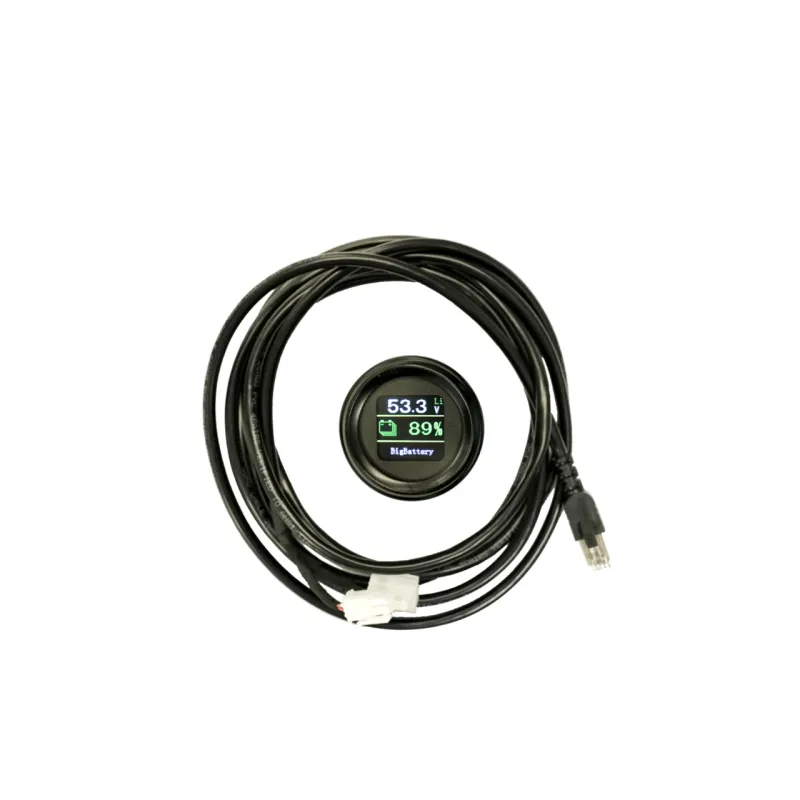 BigBattery Battery Capacity Meter w/ 3 ft. Cable – 48V Husky 2