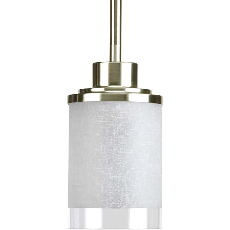 Brackettville 1 Light 5.13 inch Brushed Nickel Mini-Pendant Ceiling Light