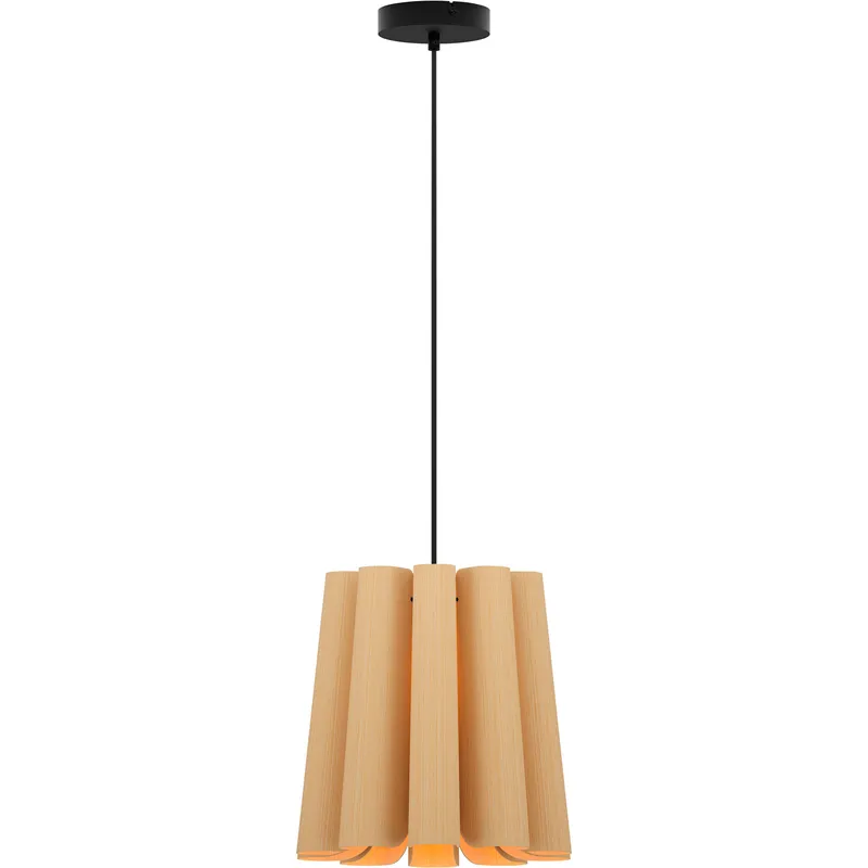 Renata 1 Light 12.6 inch Black Pendant Ceiling Light in Ash/Ash, WEP Collection
