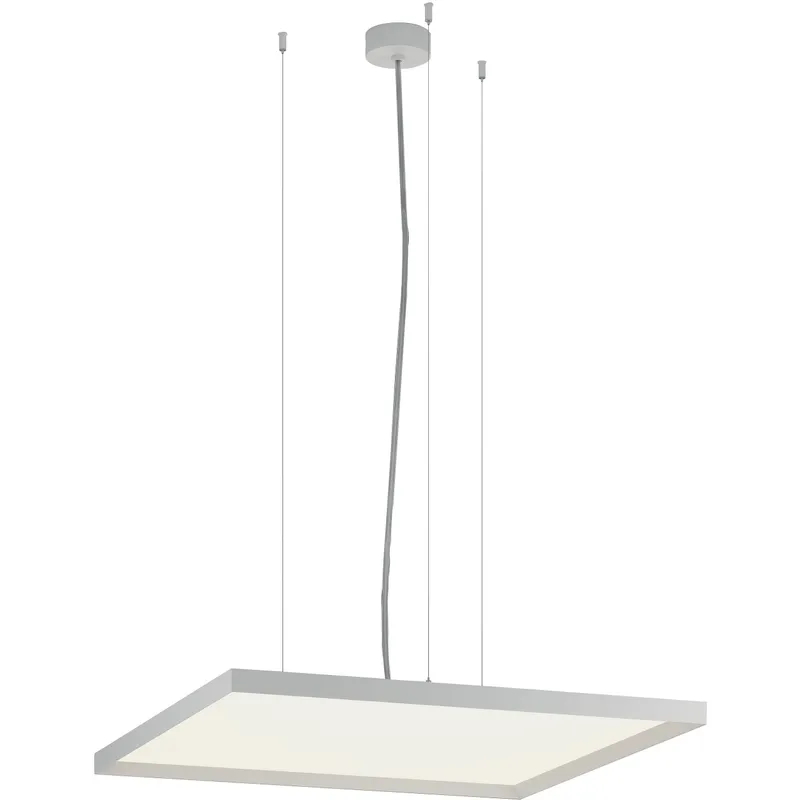 Bina LED 16 inch White and Black Pendant Ceiling Light