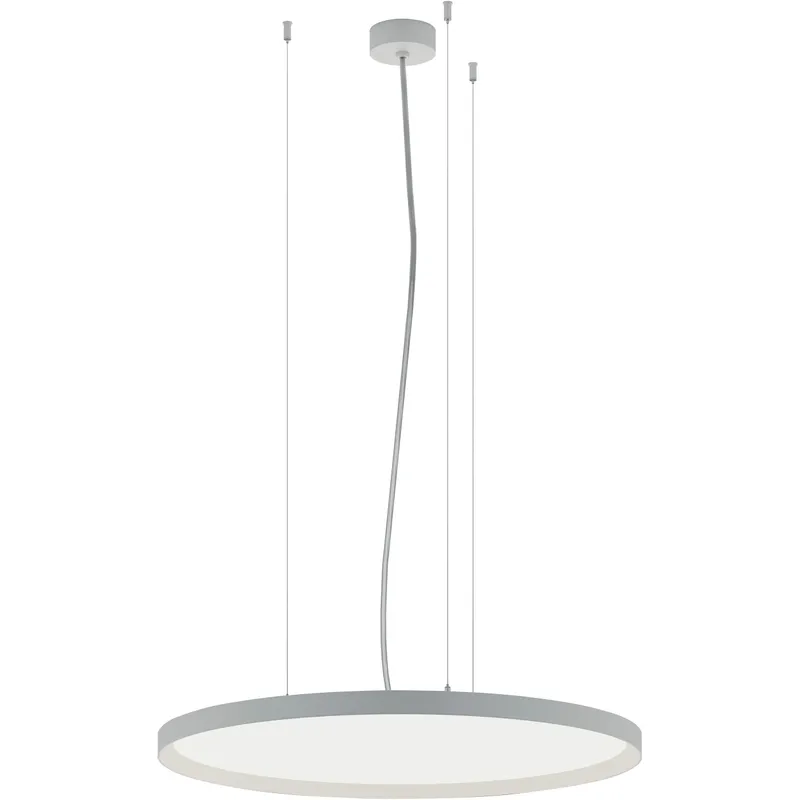 Bina LED 16 inch White and Black Pendant Ceiling Light