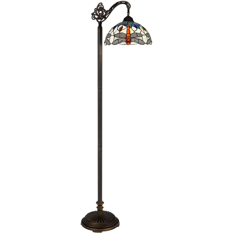Colebridge 62 inch 60.00 watt Bronze Floor Lamp Portable Light