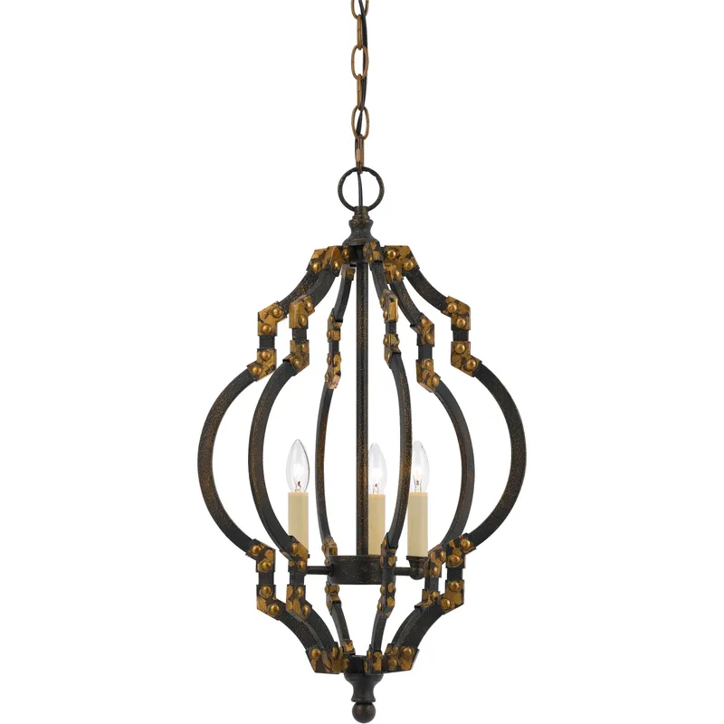 Wigan 1 Light 15.5 inch Black Pendant Ceiling Light