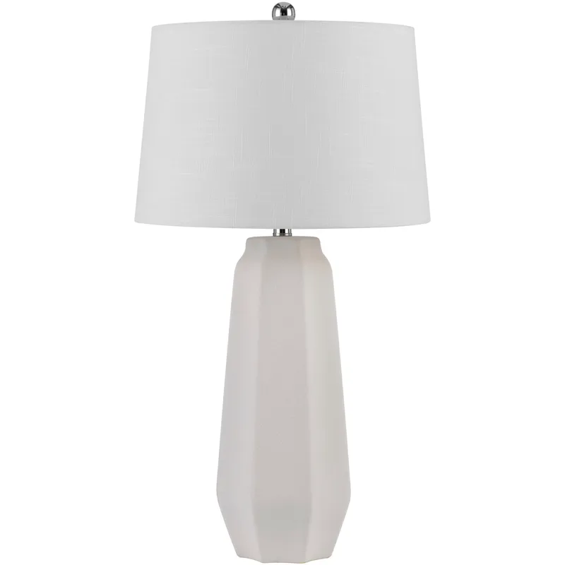 Drayton 30 inch 150.00 watt Sandy White 2 Pack Table Lamp Set Portable Light