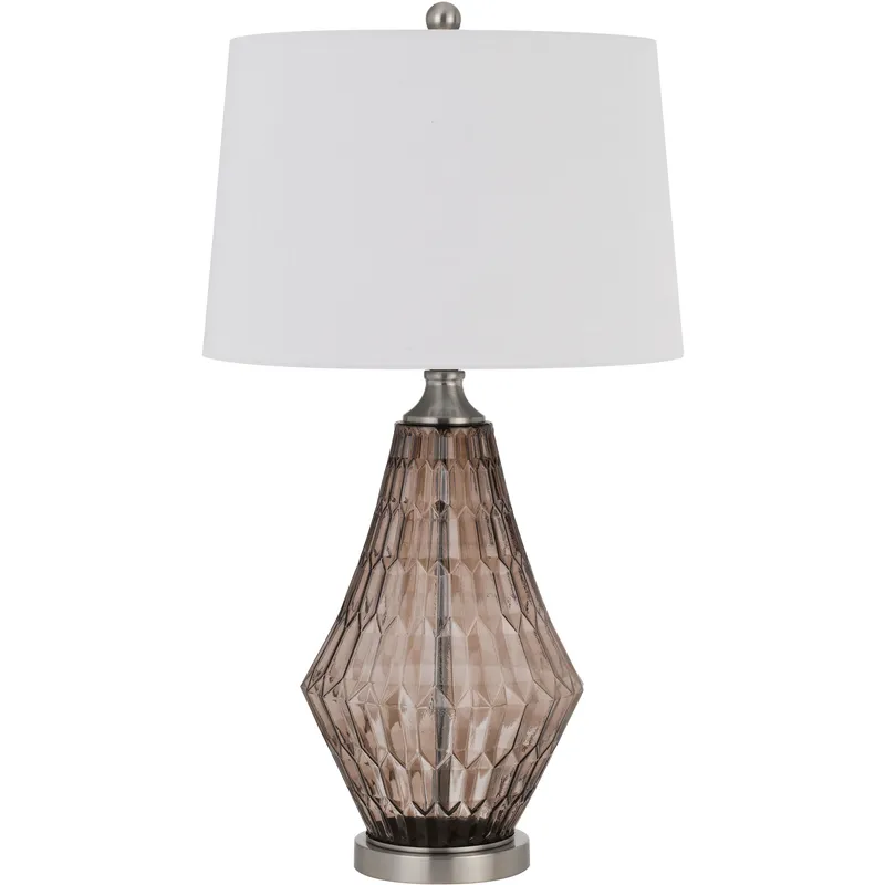 Conover 31 inch 150.00 watt Smoky Table Lamp Portable Light