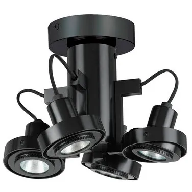 Signature 4 Light 120V Polished Silver Track Fixture Ceiling Light