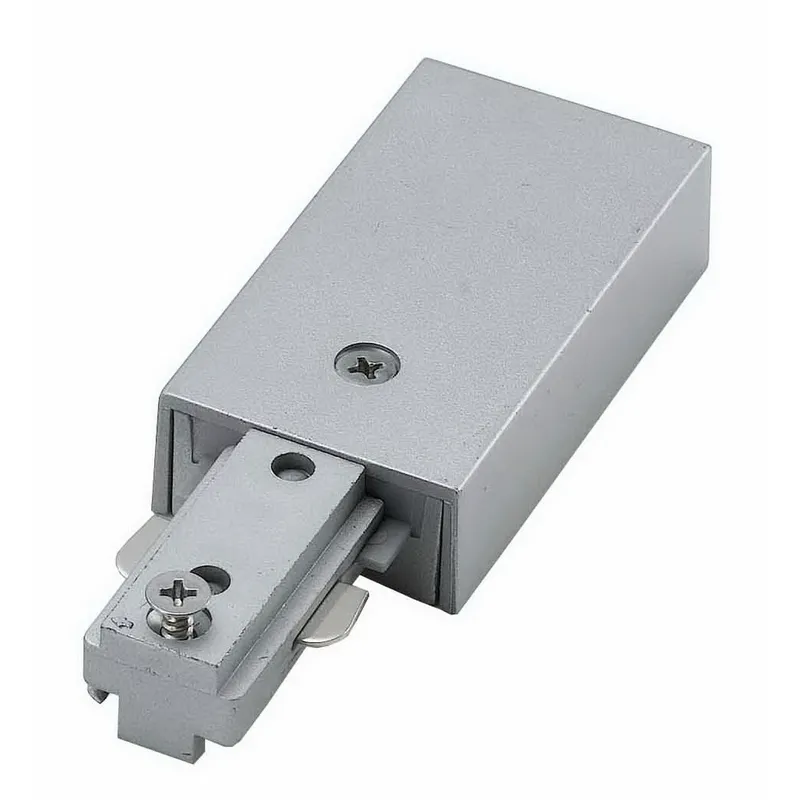 Cal Track Brushed Steel Live End Connector Ceiling Light