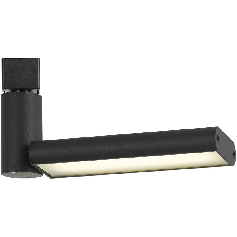 Ht System 1 Light Black Track Head Ceiling Light