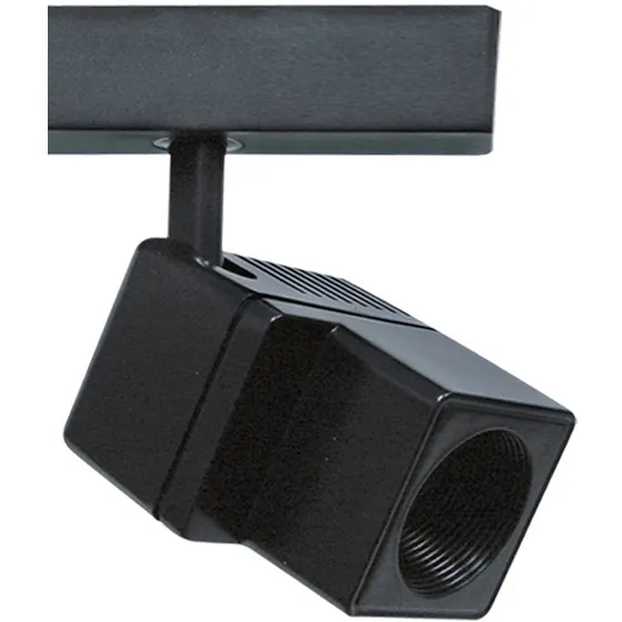 Signature 1 Light Black Track Head Ceiling Light, Adjustable
