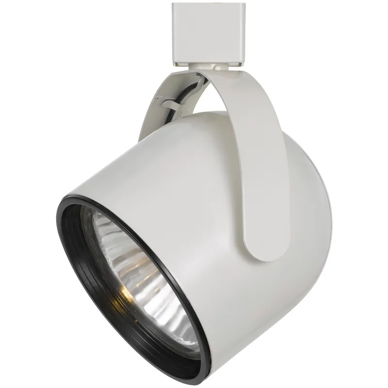 Signature 1 Light White Track Head Ceiling Light, Adjustable