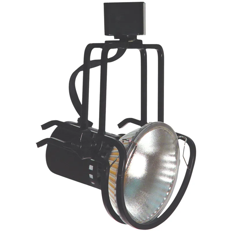 Signature 1 Light Black Track Head Ceiling Light, Adjustable