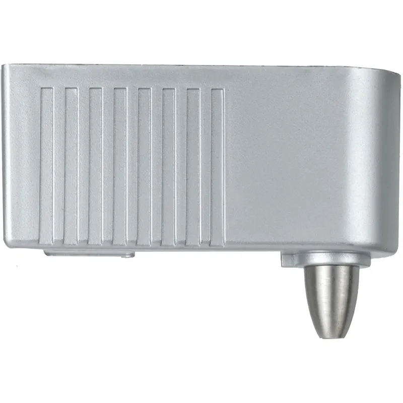 Cal Track 1 Light 12V Brushed Steel Track Adapter Ceiling Light, Low Voltage