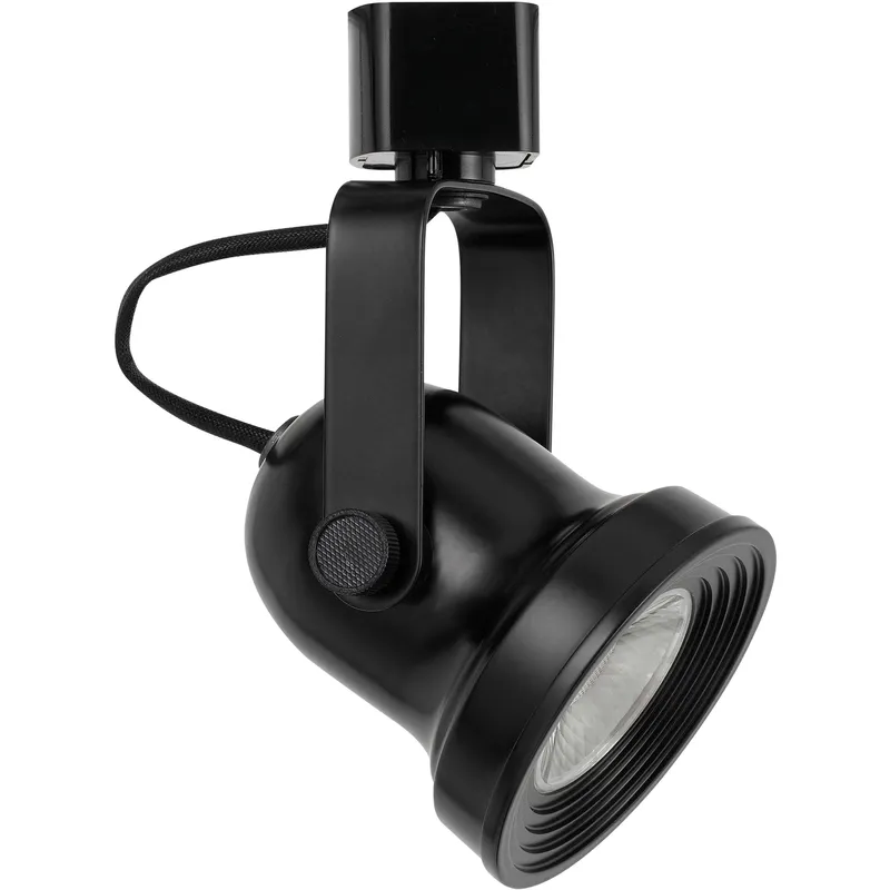 Signature 1 Light Black Track Head Ceiling Light
