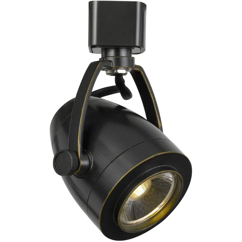 Ht System 1 Light Dark Bronze Track Head Ceiling Light