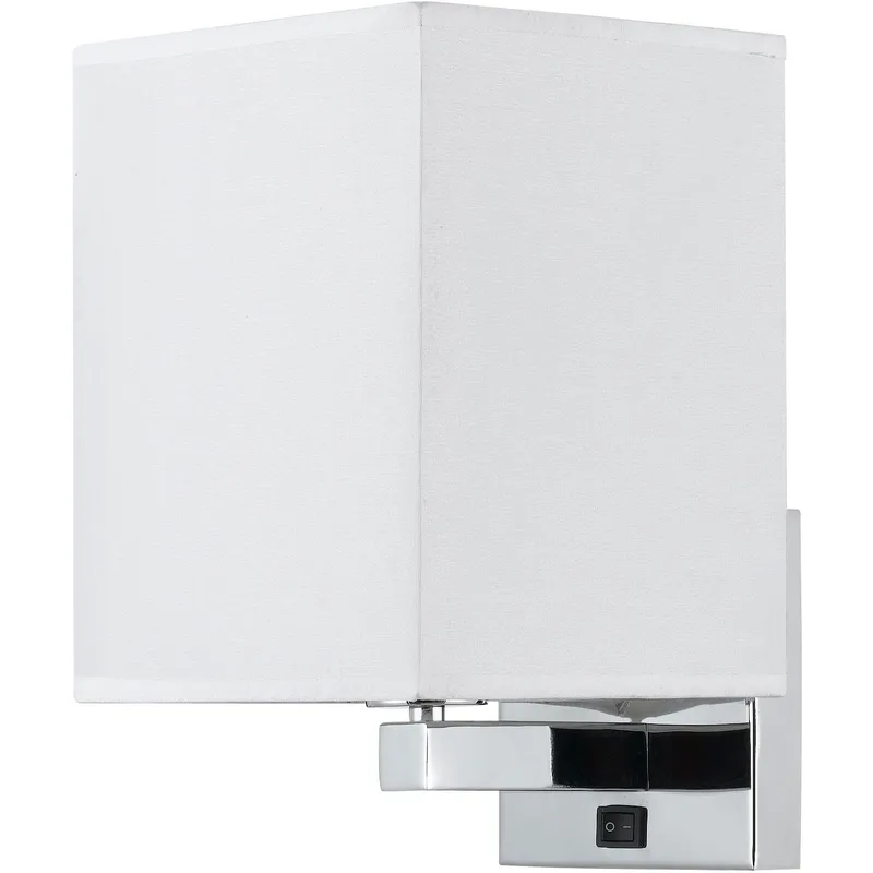 Signature 2 Light 7 inch Brushed Steel Wall Lamp Wall Light